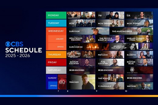 CBS 2025-2026 Schedule Announced