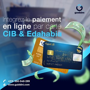 🚀 Découvrez nos solutions digitales pour le e-commerce et les paiements en ligne ! 💳✨ Guiddini Avec son expertise, vous pouvez optimiser votre boutique en ligne et offrir à vos clients une expérience de paiement sécurisée et fluide. ✅ Fonctionnalités : Intégration facile avec les plateformes de commerce électronique populaires Sécurité renforcée pour les transactions en ligne ( Woocommerce, Prestashop, Laravel, PHP, React, Python, Django, Magento, ..) Interface conviviale pour une gestion simp