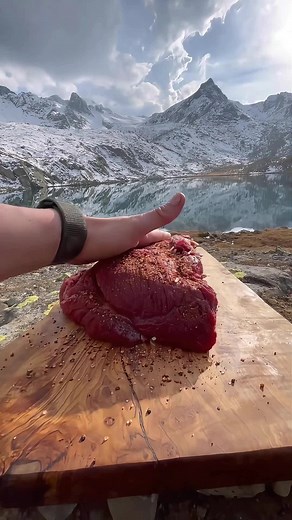 Outdoor Cooking: Delicious Beef Recipe in Nature