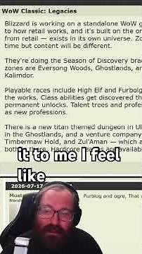 Possible Playable Races For Classic Plus!
