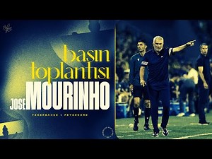 Teknik Direktörümüz Jose Mourinho'nun Maç Sonu Basın Toplantısı | Fenerbahçe 5-2 Feyenoord