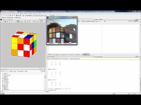 Solving Rubik's Cube with Matlab