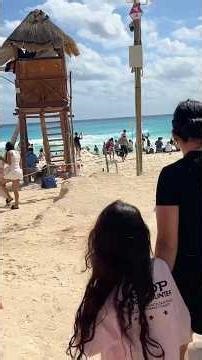 We went to Playa Gaviota Azul in Cancun #vlog #cancun #losyeyus