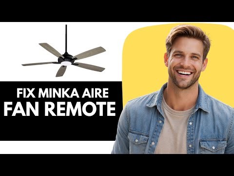 How To Fix Minka Aire Ceiling Fan Remote Not Working