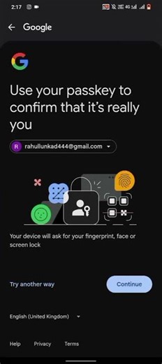 gimil I'd ke password change kese kre #duet