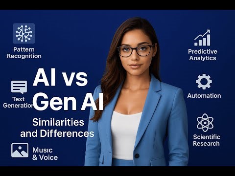 AI and Generative AI: Similarities and Differences