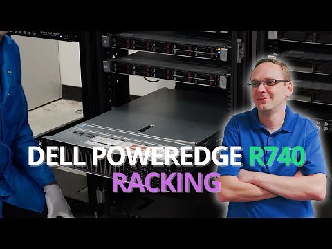 Dell PowerEdge R740 Rackmount Server | How to Rack a Server | R740 Server Racking | Sliding Rails