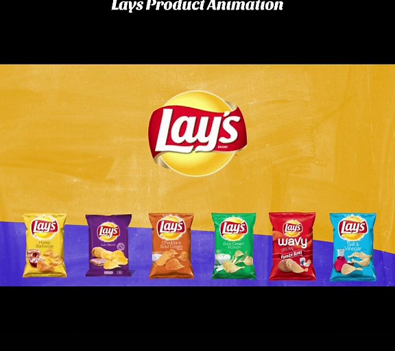 Lays Product Animation: Motion Graphics Showcase