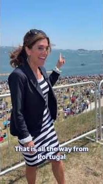 Tall ships from around the world are visiting Boston