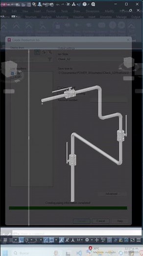 AutoCAD Plant 3D Configura Isométricos de Producción
