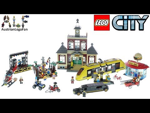 LEGO City 60271 Main Square Speed Build