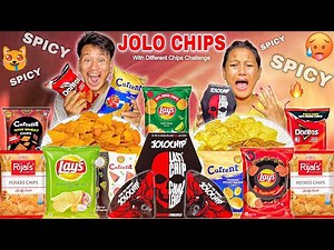 EATING EXTREME SPICY 🥵 JOLO CHIPS || Different Chips Challenge 😰 || Jolo Chips, Lags, Current Chips