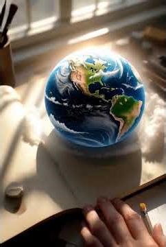 Earth Comes to Life 🌍 | Photorealistic AI Animation + ASMR #ai #aivideo #aishorts #asmr #aiart