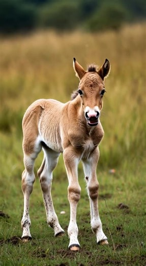 Cutest Baby Foal Ever: Cuteness Overload!