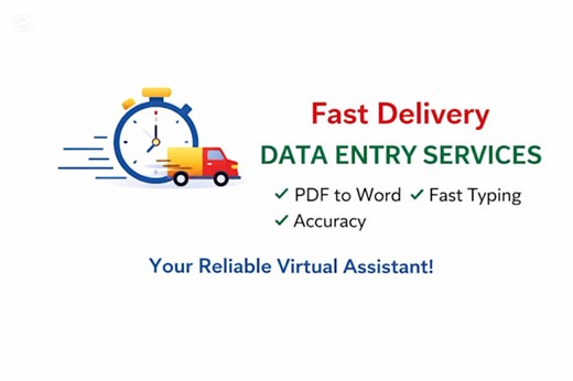 Ghousia704: I will convert PDF to word or do fast typing work for $20 on fiverr.com