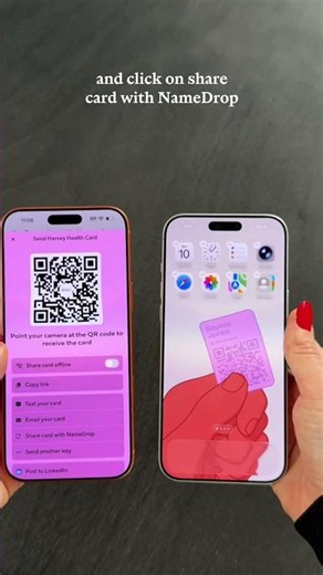 Share your business card with NameDrop (no scanning needed)