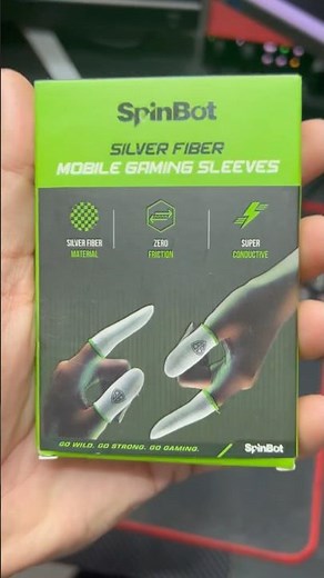 Spinbot Mobile Finger sleeves unboxing and review #engineerthegamer #gaming #fingersleeves