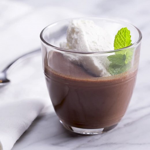 Turn TCHO’s Drinking Chocolate Crumbles into a Chocolate Mousse with 1 simple ingredient refrigeration. #simplerecipe #levatating #tcho #chocolate