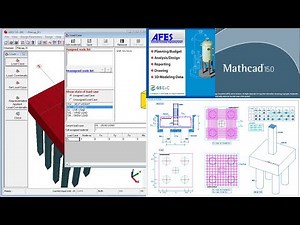 PILECAP DESIGN by AFES verify with Mathcad Application