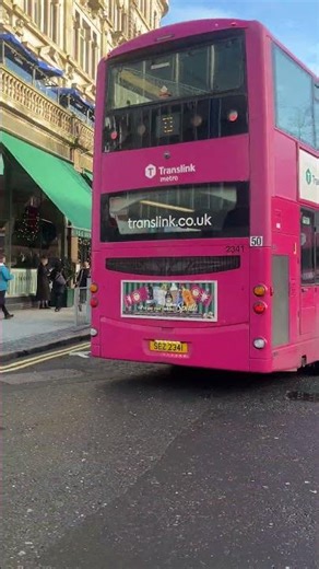 Translink Metro | Route: 13 CityExpress | Wright Gemini 1 | 2341 | Donegall Place #fortheloveofbuses