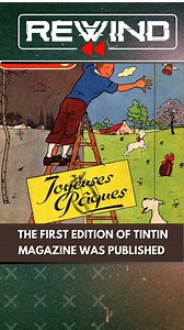 2.7K views · 61 reactions | #VantageReels | This Day in History: In 1946, the first TinTin magazine was published. It was created by a Belgian comic strip artist - popularly known as Herge. The comics follow the adventures of fictional Belgian reporter TinTin and his canine sidekick - Snowy. | #FPRewind With @palkisharmaupadhyay #VantageOnFirstpost | Firstpost | Facebook
