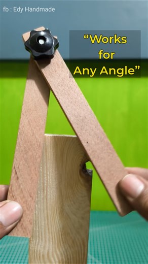 Easy & Simple DIY Angle Measuring Tool #woodworking #diytools #handtoolwoodworking #woodhack