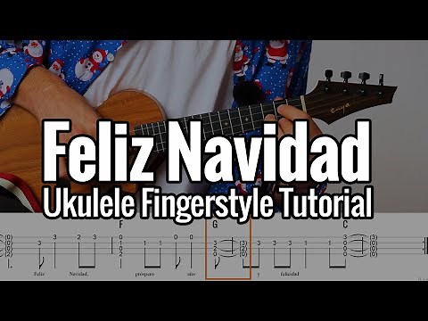 Feliz Navidad - Ukulele Fingerstyle Tutorial