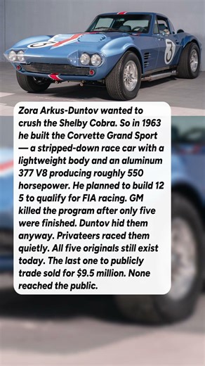 The Corvette Engine GM Tried to Bury Forever #shorts #automobile #cars