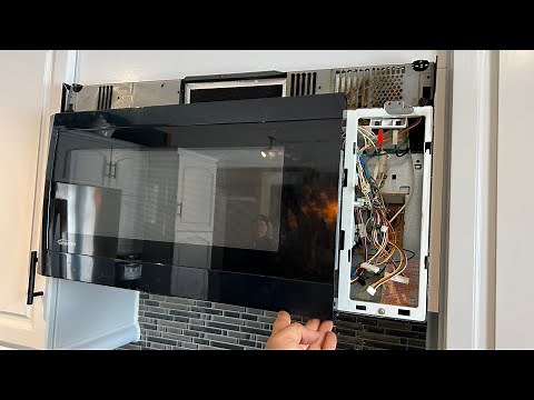 How to fix Panasonic microwave door not opening