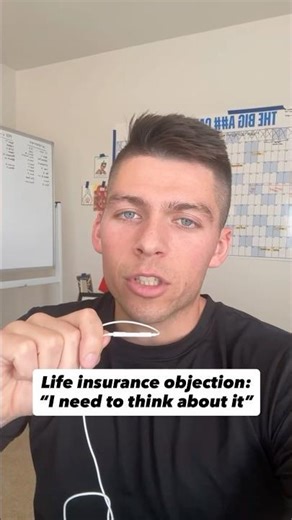 Life insurance objection handling📲