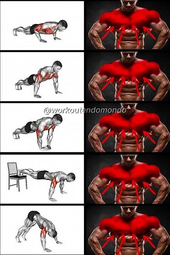 Boost Your Strength: Ultimate Push-Up Workout Challenge! #motivation