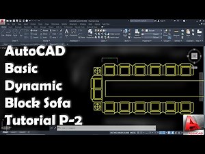 Creating Custom Sofa Dynamic Blocks in AutoCAD