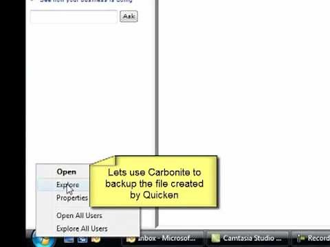 Quicken Backup