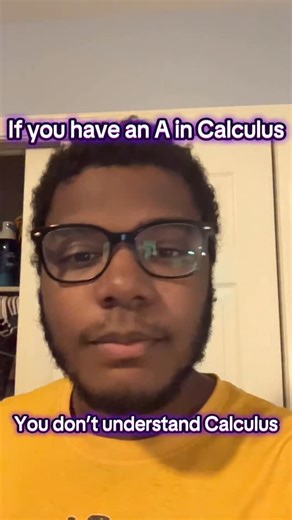 ThatBlackChemist on Instagram: "If you have an A in Calculus, you haven’t mastered it! Share this video! Schedule a tutoring session with me (link in bio)"