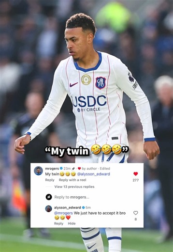 Aston Villa really have a Morgan Rogers regen 😭👀 Even Morgan Rogers himself called Alysson Edward his “twin” 😂 Follow Rising Ballers for more ☑️ #RisingBallers #Football #MorganRogers #AstonVilla #Viral