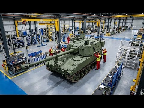 Inside the M109A7 Paladin Factory: Building the World’s Most Precise Self-Propelled Howitzer