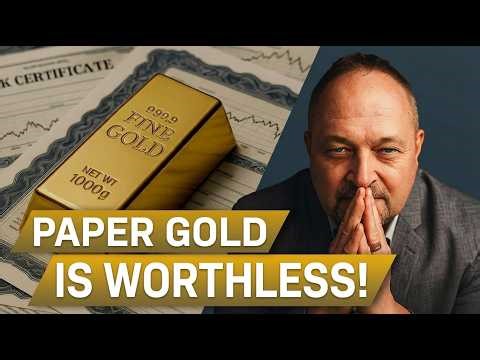 Gold stocks are a trap! Why only physical gold offers real protection!