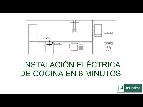 Kitchen electrical installation step by step