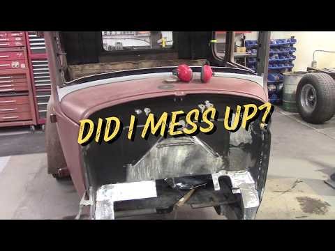 Sunday Funday in the Shop! Model A Firewall Work, Shop Talk & Hot Rod Plans