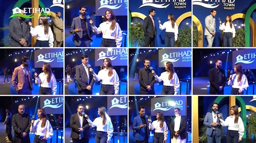 Etihad Town Delivers Again! The official map of Etihad Town Sialkot has been revealed ahead of schedule, marking another milestone in rapid development, investor trust, and Etihad Town’s legacy of timely delivery. This event also introduced Sialkot’s first-ever approved Farmhouses Project, offering an unmatched blend of nature, luxury, and secure investment on Main Sialkot–Daska Road, just 5 minutes from the Motorway. Hosted by Wasay Chaudhry and Wasim Badami, the unveiling ceremony highlighted 