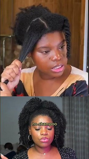 Vou mostrar-te o jeito certo de fazer pré-poo para acelerar o crescimento do cabelo crespo