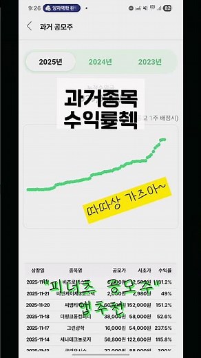 요새 핫한 공모주 시작앱! 피너츠공모주 어플 추천 #추천인 도오기 | 피너츠공모파킹통장 | 입문자추천앱
