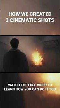 Watch Us Build Awesome Cinematic Shots From Scratch! #cinematic #nogenerativeai #vfx