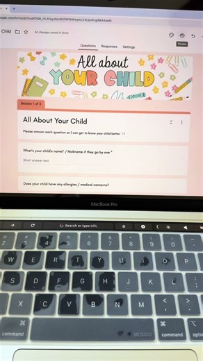 Open houses are such a great way for teachers to get to know your students and using Google Forms makes it so much easier! #teachersoftiktok #teachertok #backtoschoolnight #openhouse #googleform #firstyearteacher #teachertip #teacherhack