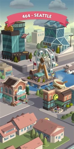 Monopoly GO Board 464 – Seattle | Board Animation with Music 🎵
