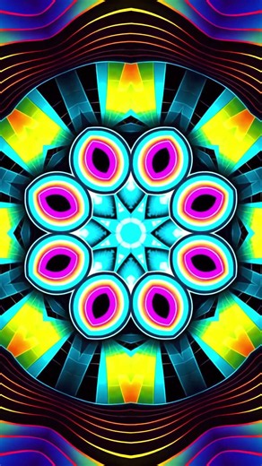 Kaleidoscope Magic – Endless Symmetrical Patterns ✨ #46