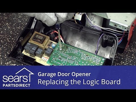 Replacing the Logic Board on a Garage Door Opener