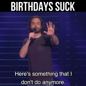 42K views · 96 reactions | Chris D'Elia is 100% over your birthday and he's not sorry about it. | Stand-Up Comedians | Facebook