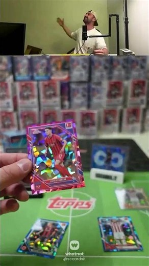 Mathias Honsak 1/1 Papa Topps Sapphire Bundesliga 25/26!! Pulled live on whatnot_de !! Live every