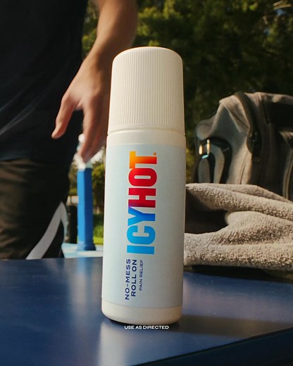 Did you know that inside every bottle of Icy Hot there’s a tiny army of ice and hot warriors led by Shaq that is ready to attack your pain at a moment’s notice? Seriously, just ask Jeff. | Icy Hot